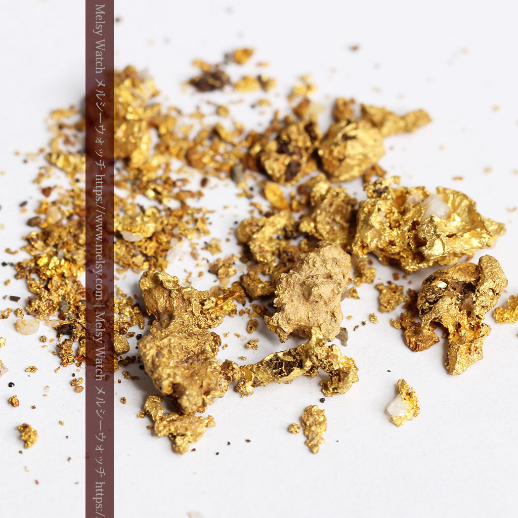 自然金 Gold Nuggets 0.5g コロラド