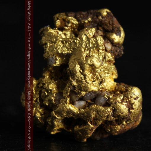 5.4gの野趣に富んだ味のある形状の自然金-G0500-1