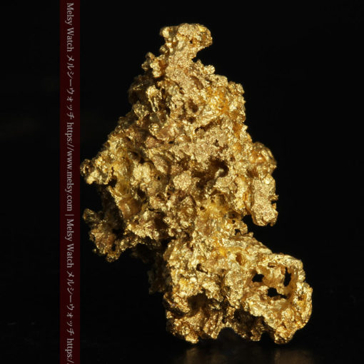 5.48gの神秘的な輝きを見せる繊細な姿の自然金-G0303-1